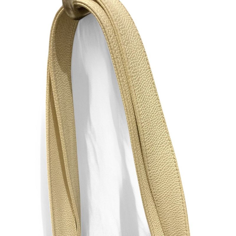 Chanel ⑤ 4061674 1996's Caviar Skin Triple Coco Mark Tote Bag Ladies Ivory -