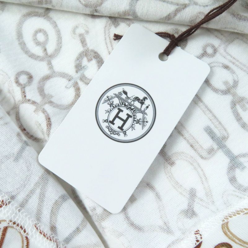 Hermes 2023 3h4624dr Do Re Boucles Do Re Boucles 100% Cotton Crew Neck Short