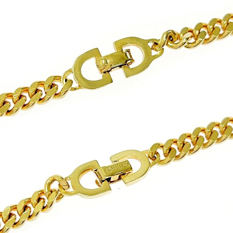 Christian Dior GP CD Logo Long Necklace Women 328089 Necklace