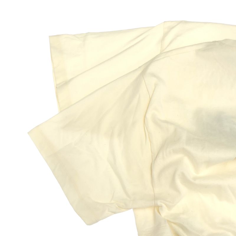 Gucci Palm Tree Embroidery Cropped T-Shirt White S