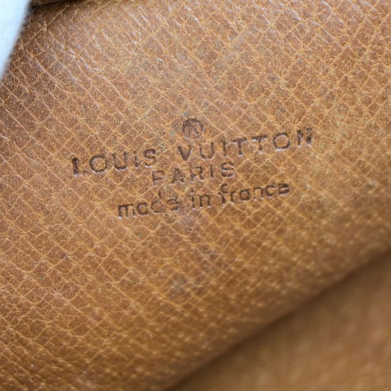 Louis Vuitton Clutch Bag Pochette Sport Monogram Second Bag Brown 01bs073