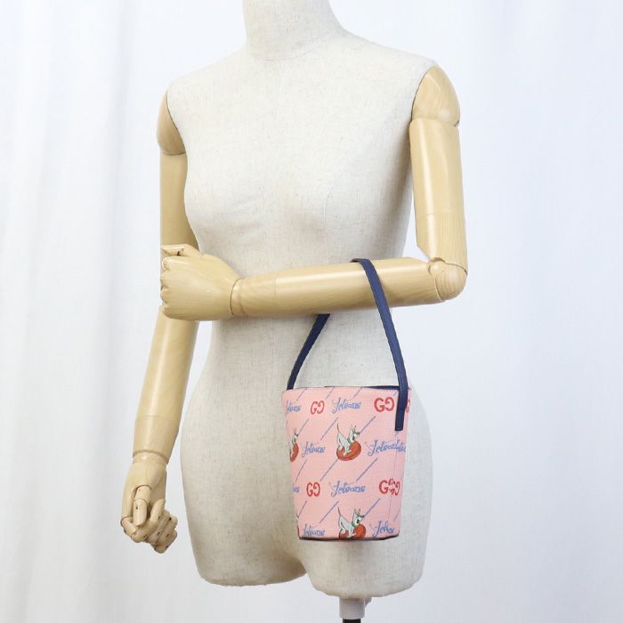 Gucci Bucket Bag Childrens Gu90820 Handbag PVC Bucket Bag Ladies