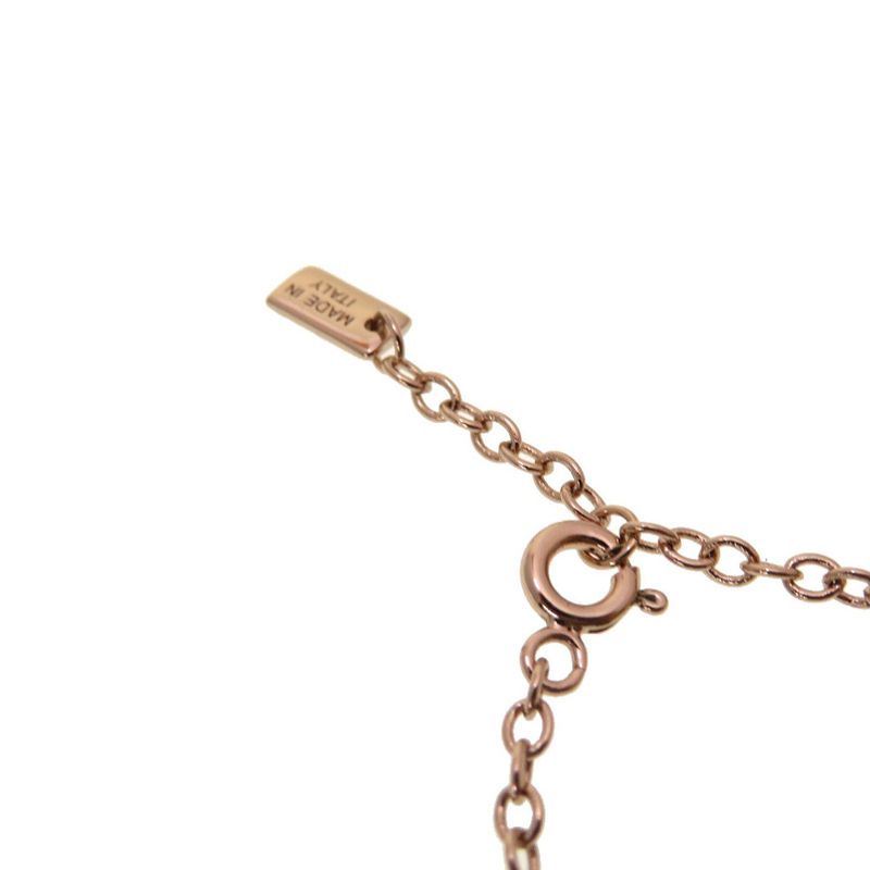 Fendi FF Baguette 8ag994 Pink Gold Metal Choker Accessory 0177 Fendi