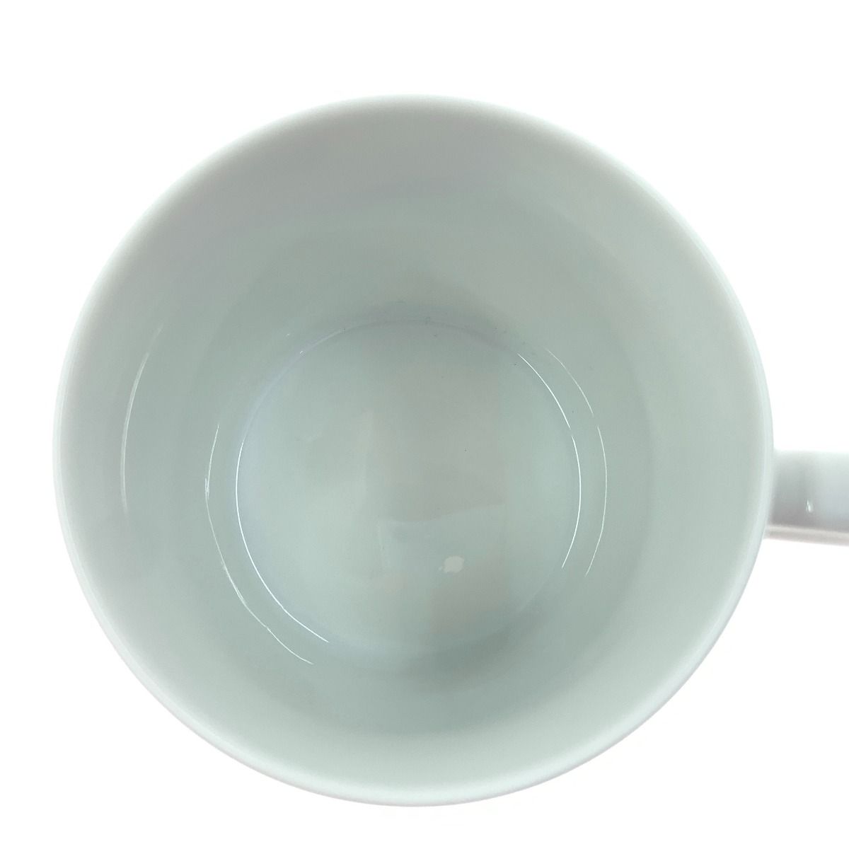 Hermes H Deco Mug White X Red