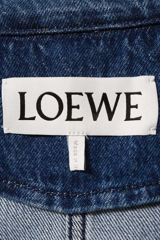 Loewe 25SS H526y50w31 Gradient Denim Jacket Men's 46