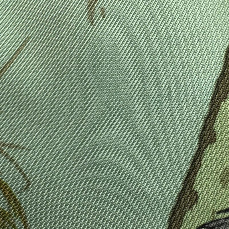 Hermes Vest Size 40 M Women - Blue Green And Multi Silk/animal Print/zip Up