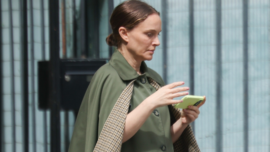 Natalie Portman's Vintage 1970s Hermès Cape Coat Proves the Brand Is So Much More Than Birkins