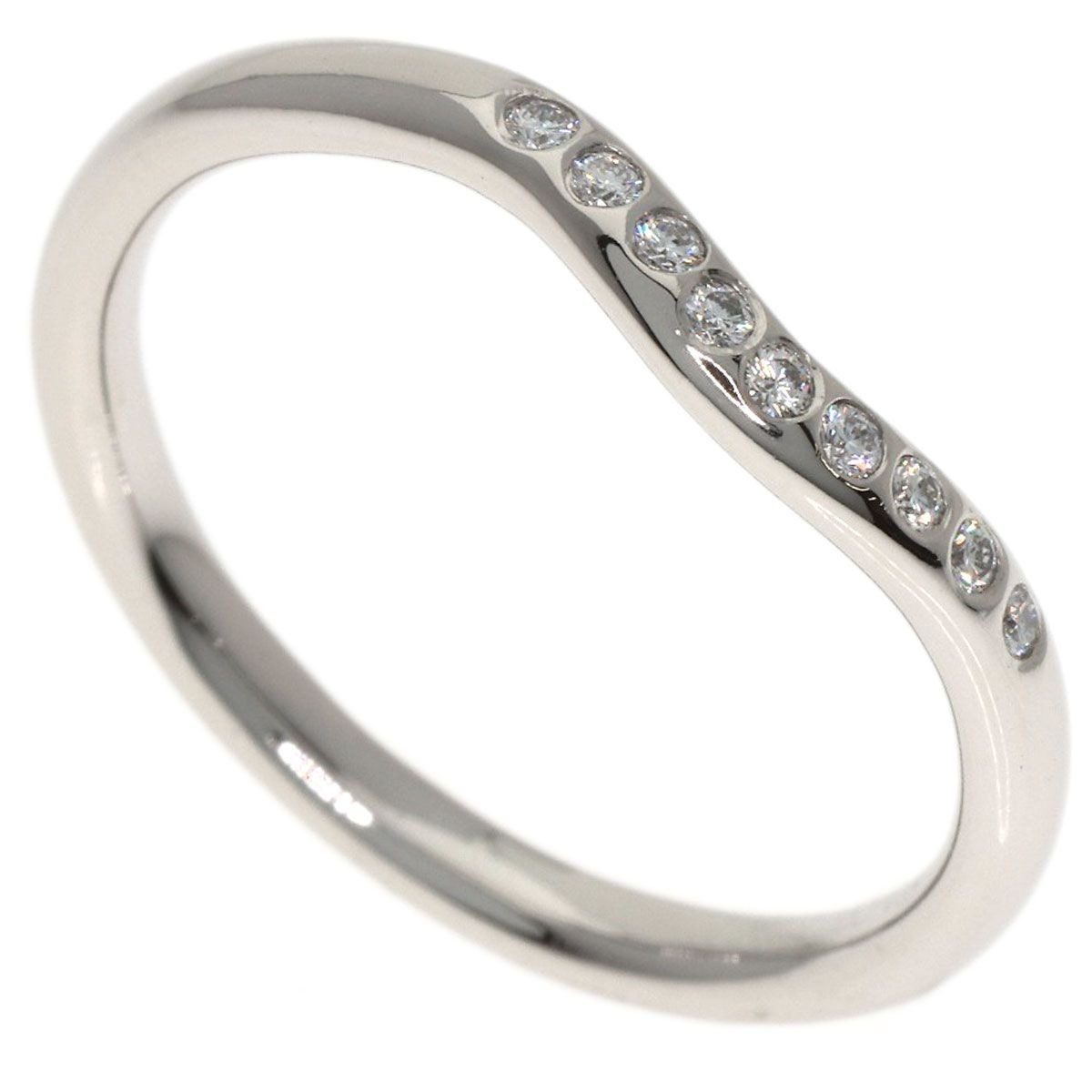Tiffany & Co Curved Band Diamond Ring