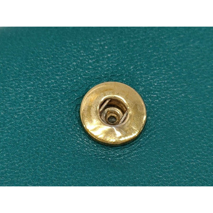 Bottega Veneta Coin Card Case Intrecciato Fragment Green Leather — view 9
