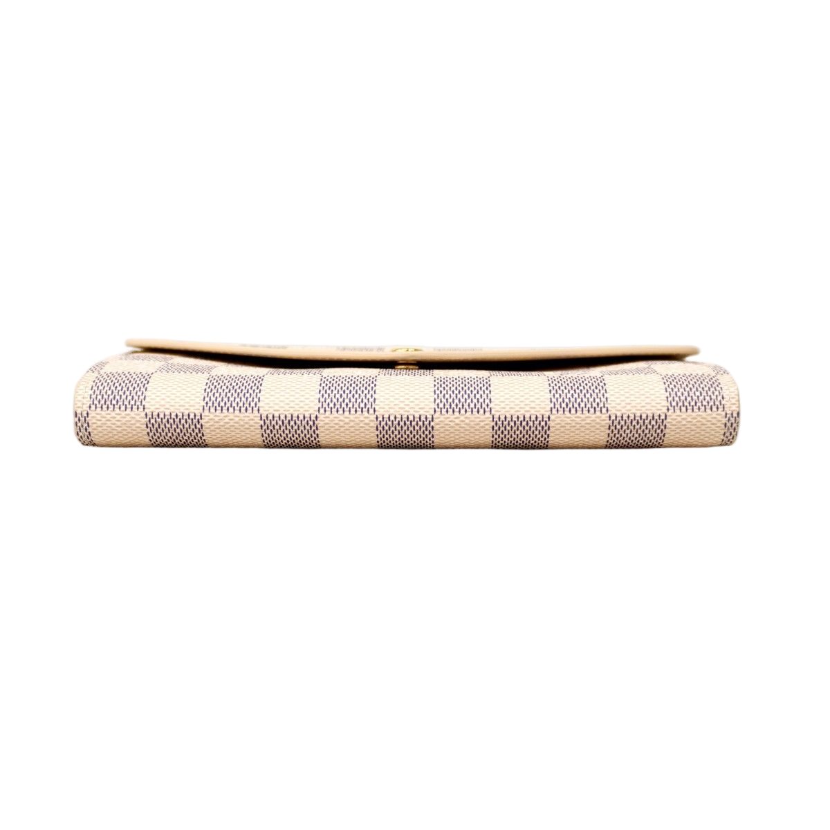 Louis Vuitton Wallet Damier Azur Portefeuille Sarah White — view 2