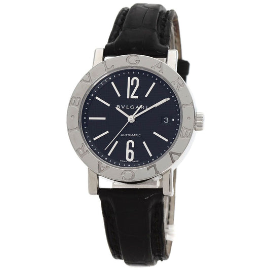 Bvlgari Watch SS Leather