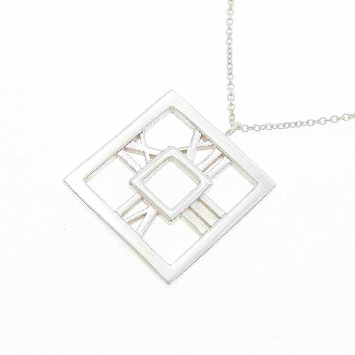 Tiffany & Co. Atlas Square Necklace — view 3