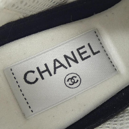 Chanel Tennis Sneakers Suede Calfskin — view 6