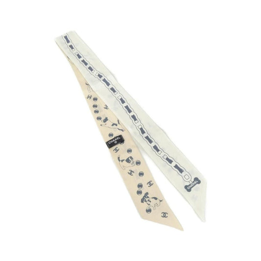 Chanel Hair Band Hair Accessories White