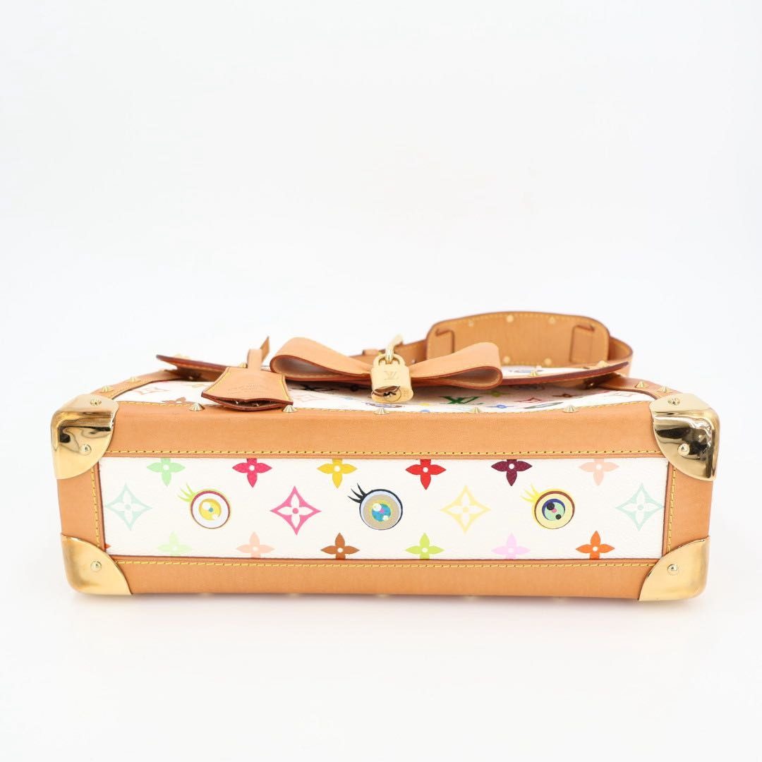 Louis Vuitton Sac Lava Blanc Multicolor Monogram Shoulder Bag — view 10