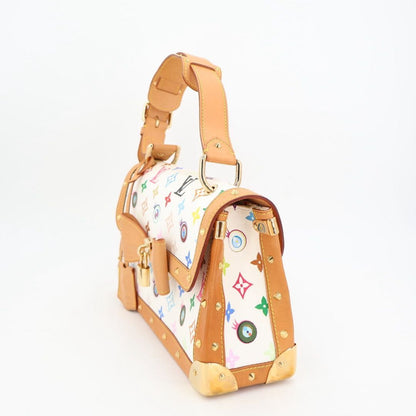 Louis Vuitton Sac Lava Blanc Multicolor Monogram Shoulder Bag — view 5
