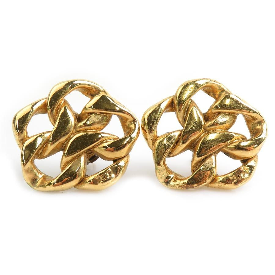 Chanel Earrings Gold