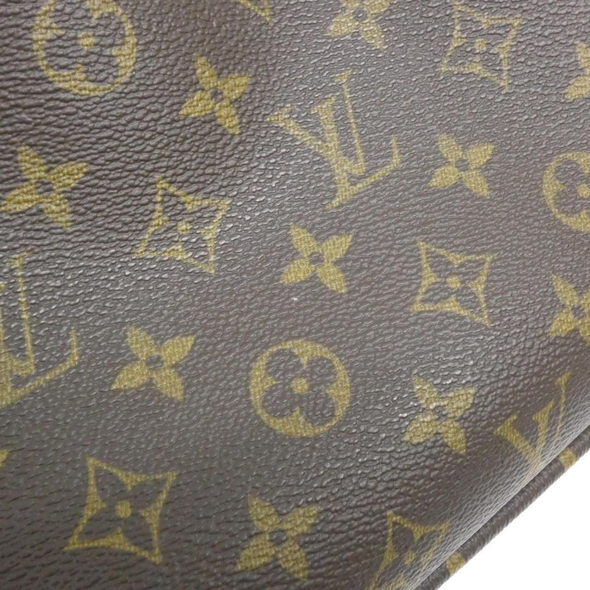Louis Vuitton Monogram Bowling Vanity Bag Brown Marron — view 4
