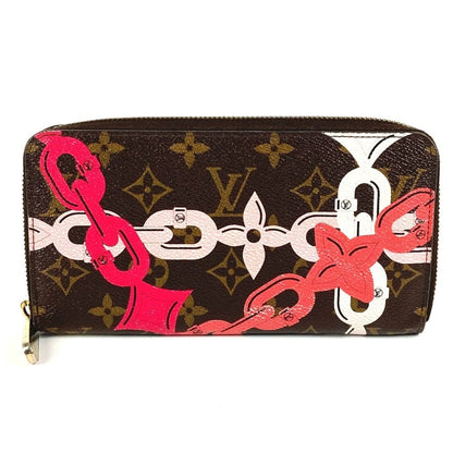 Louis Vuitton Zippy Long Wallet Monogram Canvas Brown
