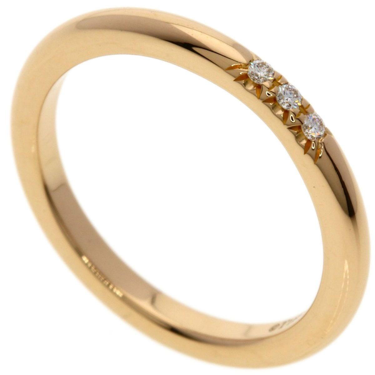 Tiffany & Co Forever Wedding Diamond Ring 18k Pink Gold
