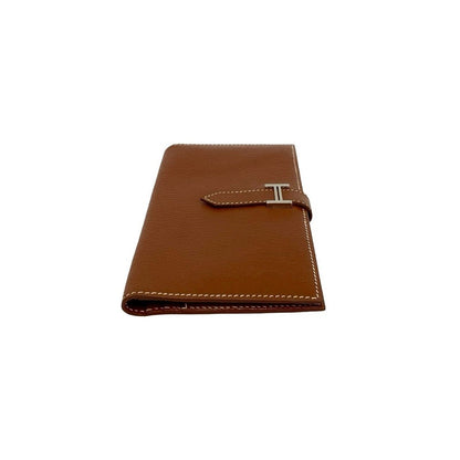 Hermes Bearn Souffle Veau Epsom Bifold Long — view 5
