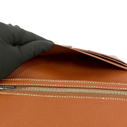 Hermes Bearn Souffle Veau Epsom Bifold Long — view 8