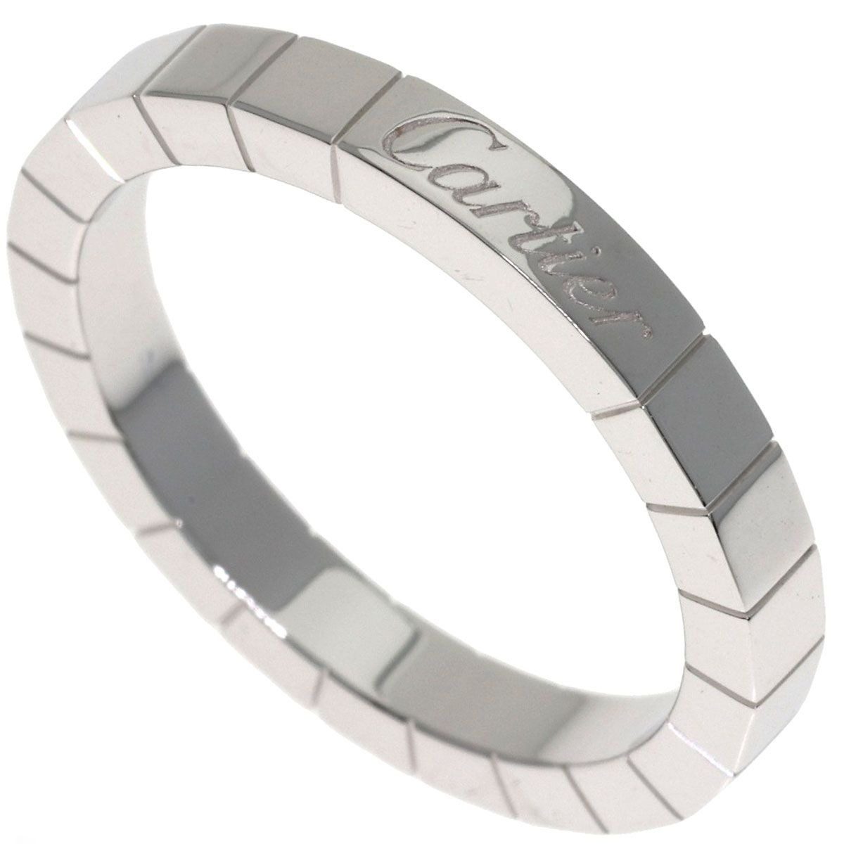 Cartier Lanier 58 Ring 18k White Gold