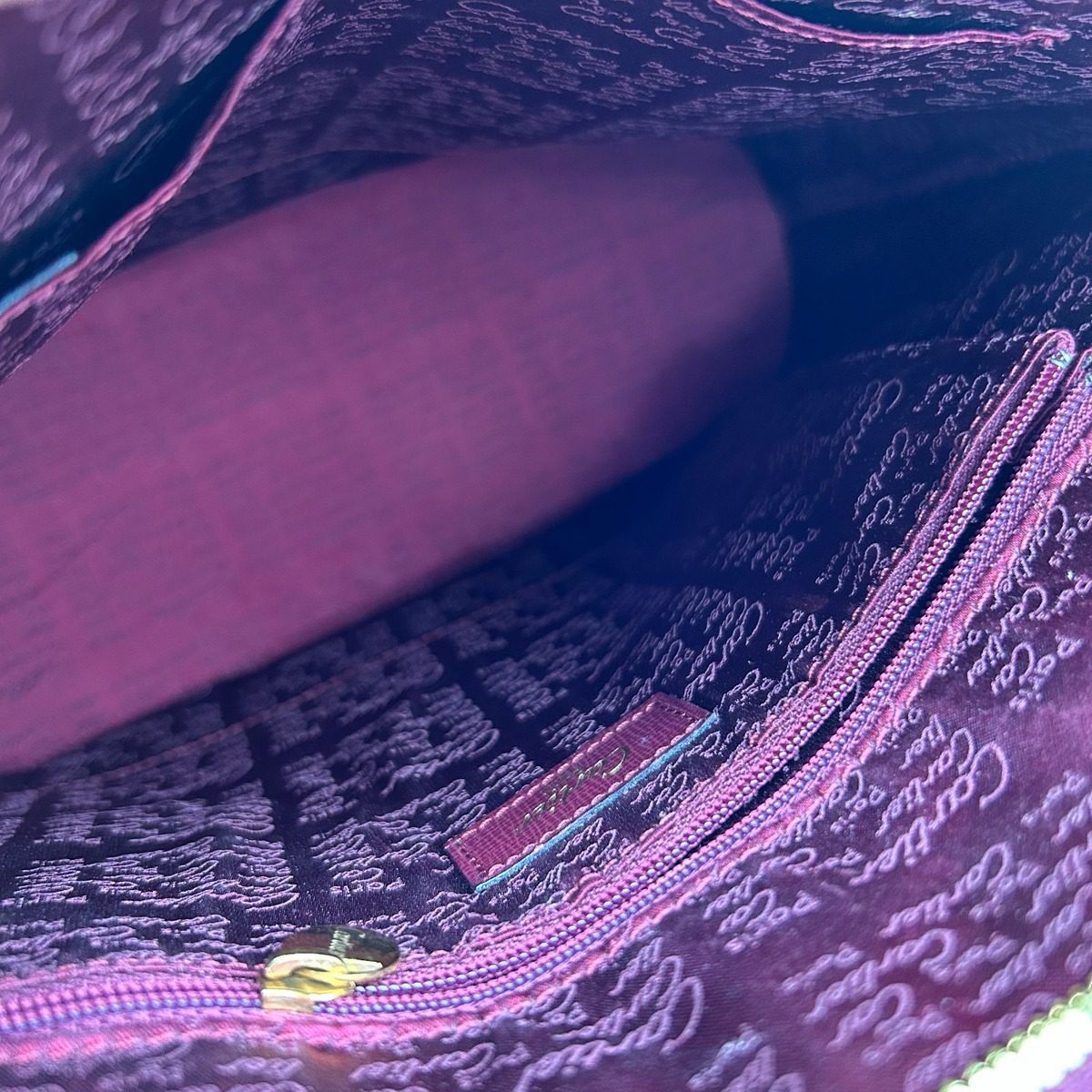 Cartier Vintage Must Line Crossbody Shoulder Bag Pochette Bordeaux — view 10