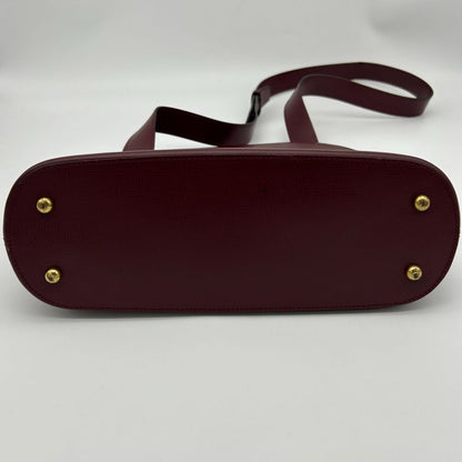 Cartier Vintage Must Line Crossbody Shoulder Bag Pochette Bordeaux — view 5
