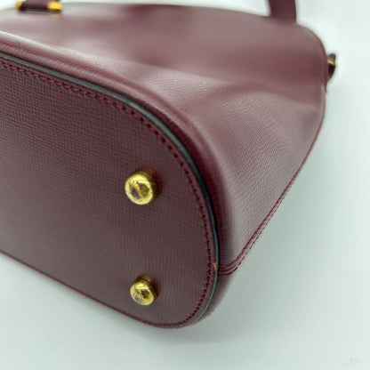 Cartier Vintage Must Line Crossbody Shoulder Bag Pochette Bordeaux — view 8