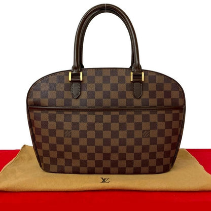 Louis Vuitton Thalia Oriental Damier Leather Handbag Mini Boston Bag