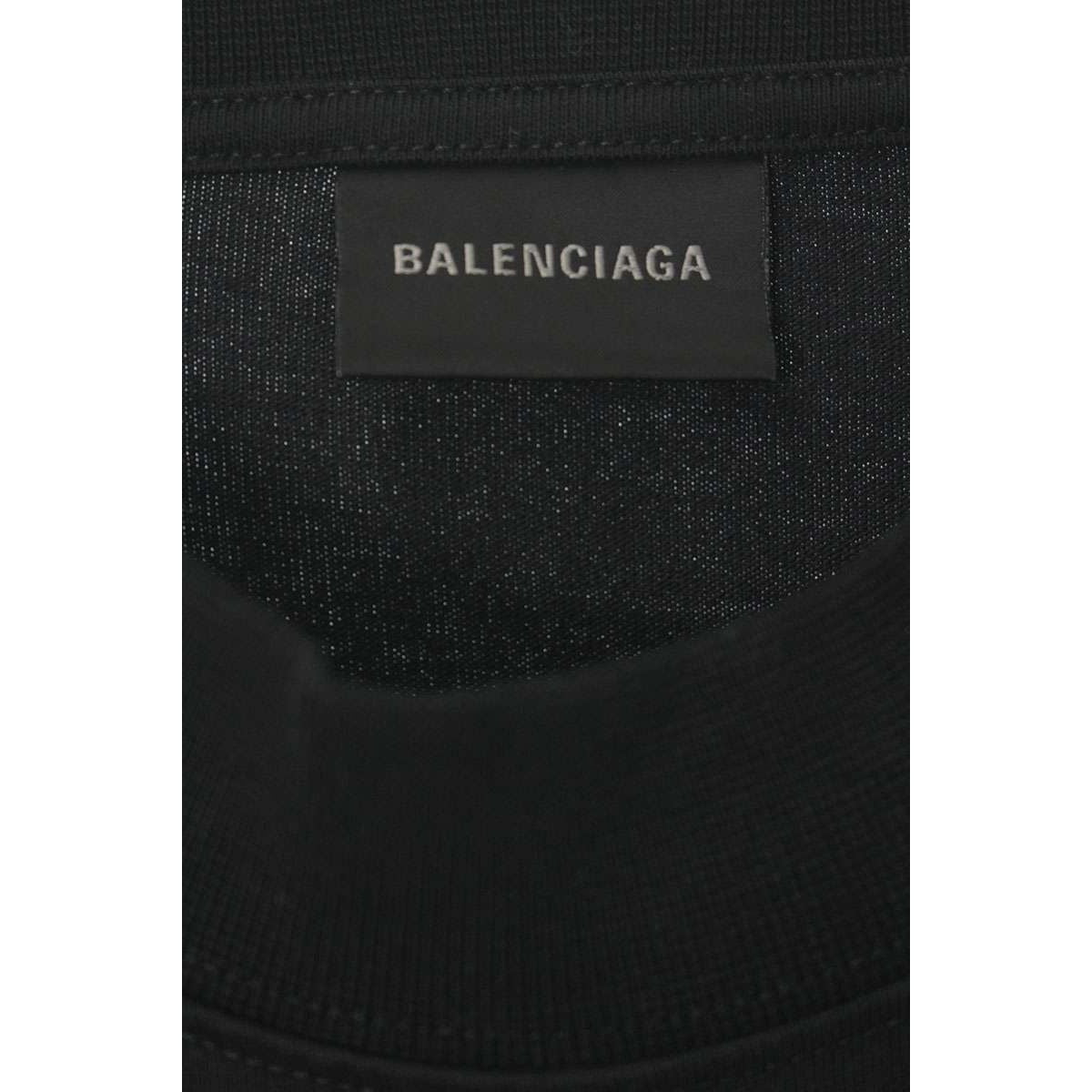 Balenciaga Logo Embroidery T-Shirt 3 — view 3
