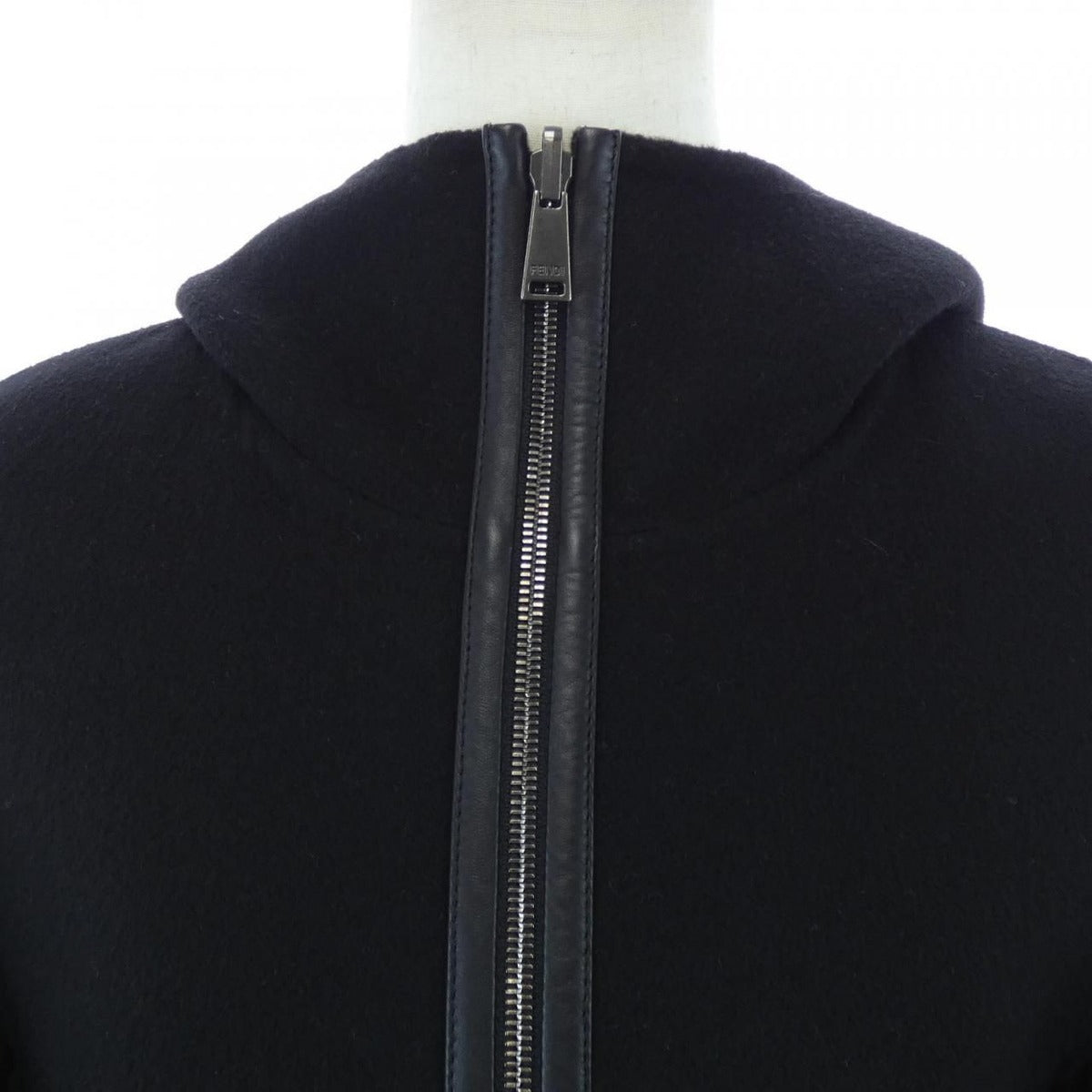 Fendi FF Motif Jacket Black Beige Brown — view 5