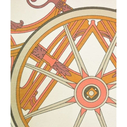 Hermes T-Shirt Cotton White Red Beige — view 8