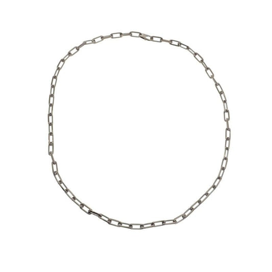 Cartier Santos de Cartier Polished Necklace 18K White Gold