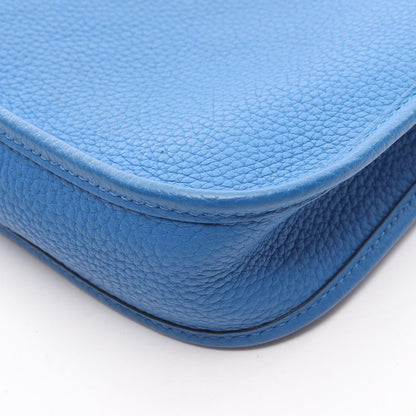 Hermes Shoulder Bag Evelyne Amazon TPM Blue France Leather — view 6