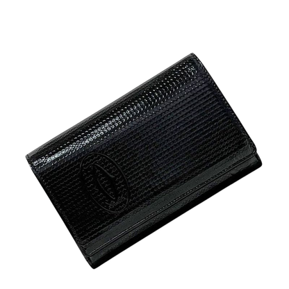 Cartier Bifold Wallet Black Happy Birthday Excellent Condition