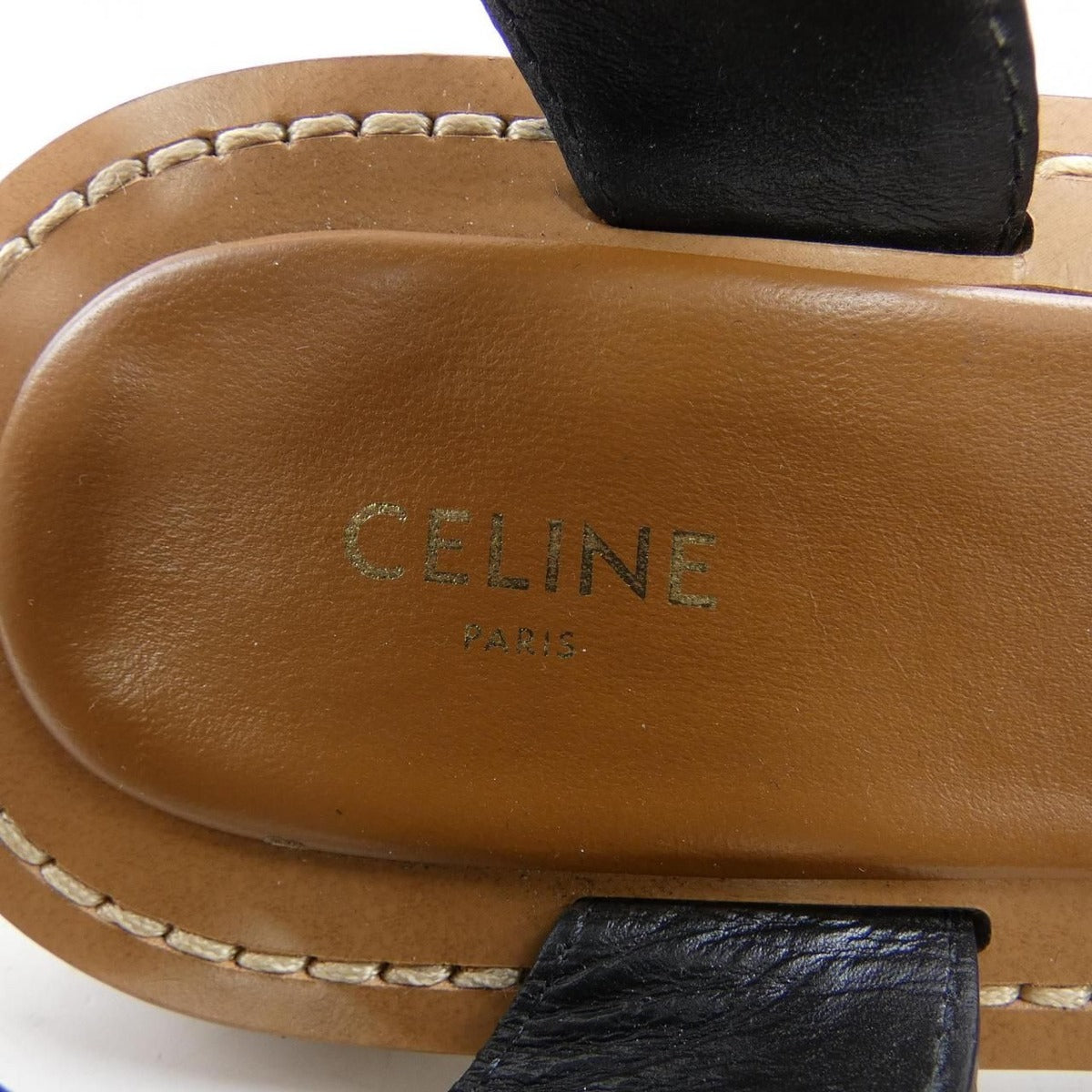 Celine C Size 37 Beige Sandals — view 6