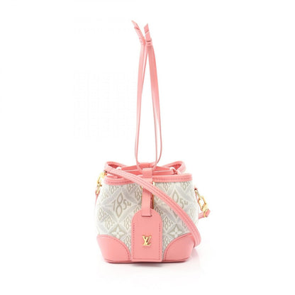 Louis Vuitton Handbag Noe Perse Monogram Jacquard Since 1854 Pink Canvas