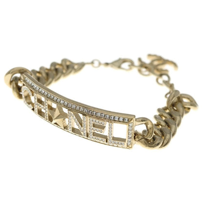 Chanel CC Logo Pharrell Collaboration Bracelet Gold