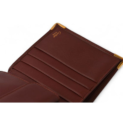 Cartier Fold Wallet Vintage Must de Cartier Bordeaux — view 10