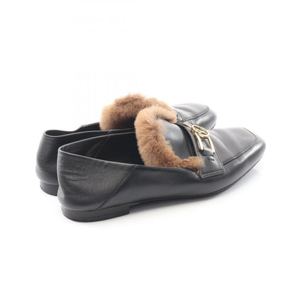 Louis Vuitton Loafers Black Leather B — view 2