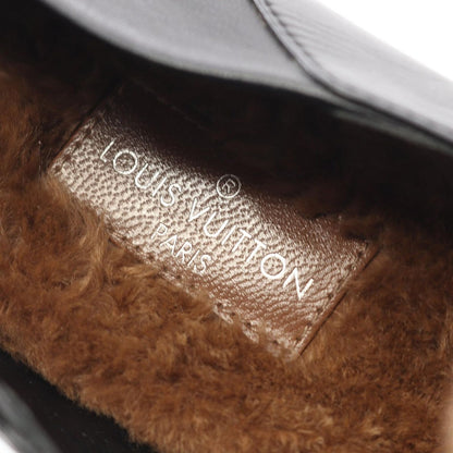 Louis Vuitton Loafers Black Leather B — view 5