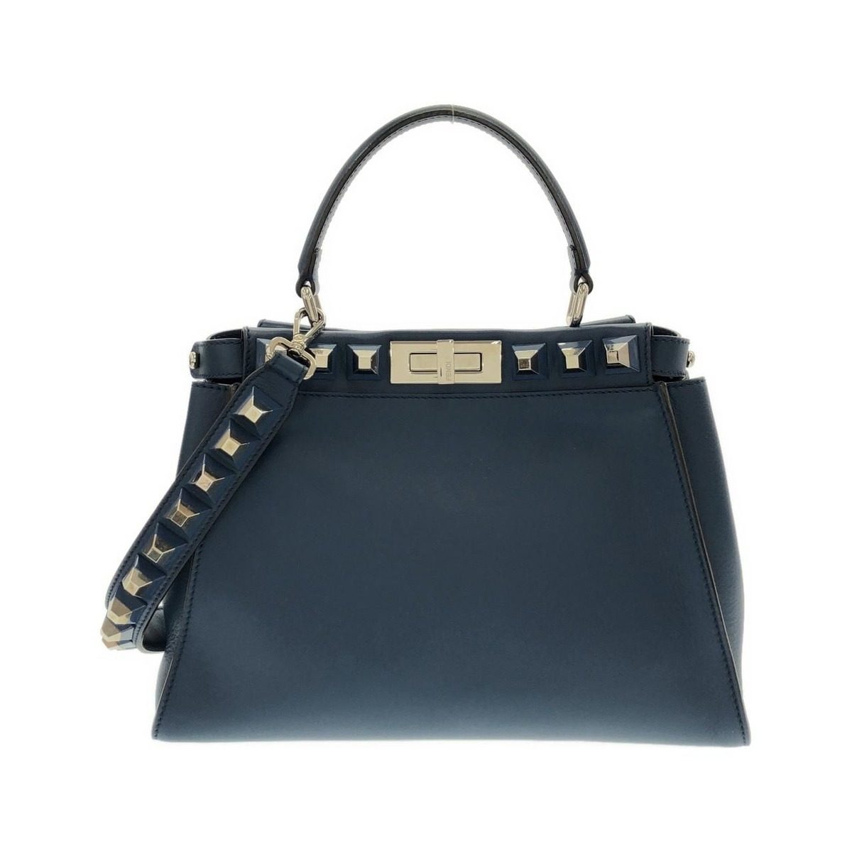 Fendi Peekaboo Bag Handbag Blue