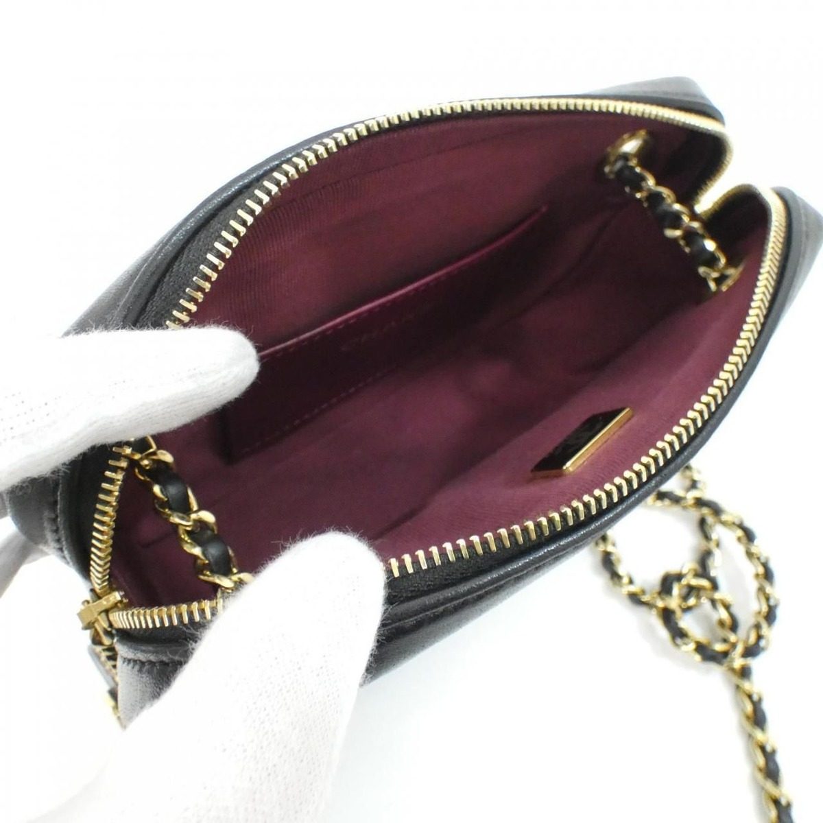 Chanel Shoulder Bag Gold — view 10