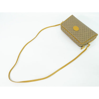 Gucci Vintage Micro GG Shoulder Bag Pochette Brown — view 4