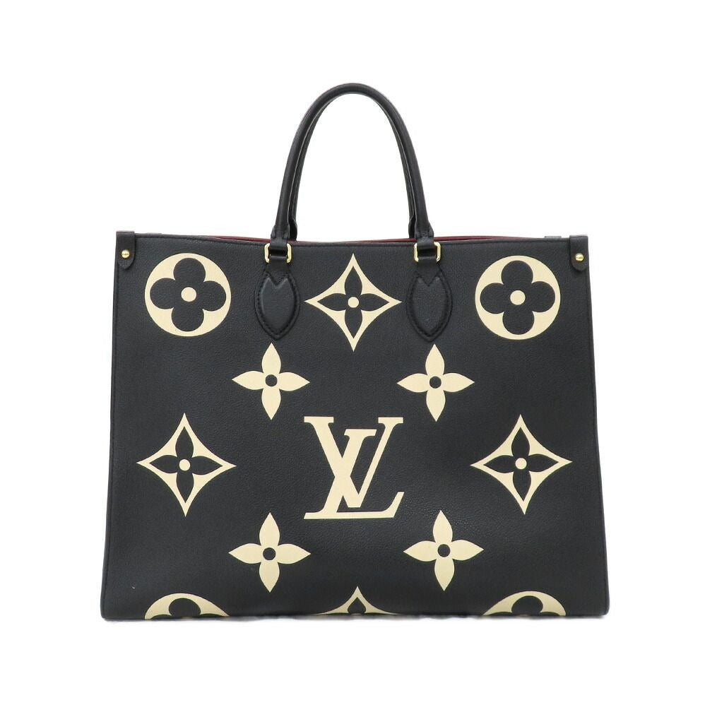 Louis Vuitton On The Go GM Bicolor Monogram Empreinte Tote