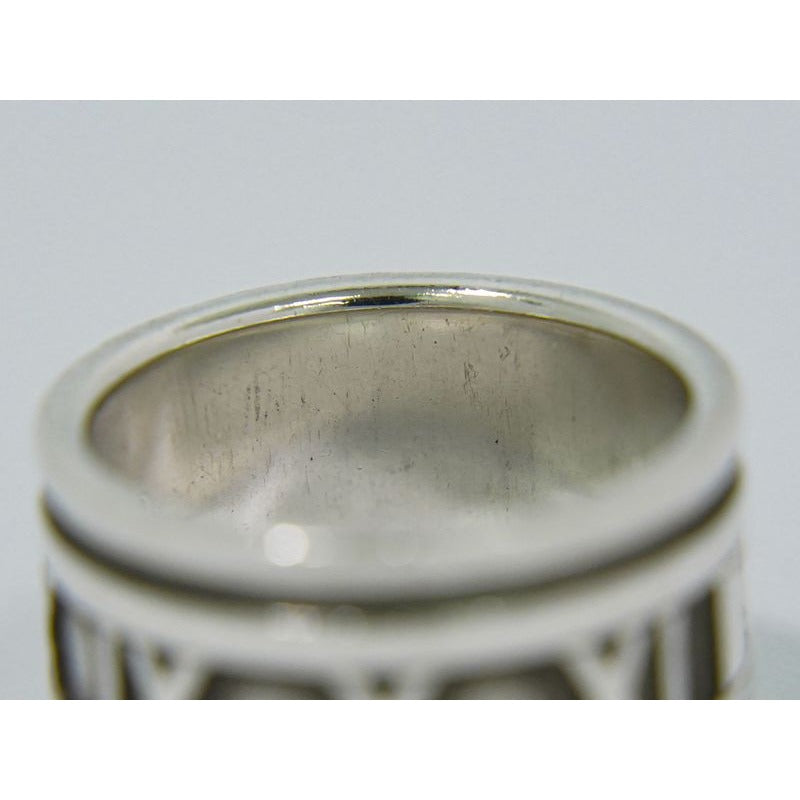 Tiffany & Co Atlas Wide 925 Ring Size 14 Silver — view 7