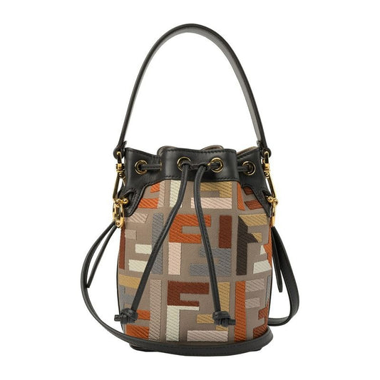 Fendi Shoulder Bag Montresor Brown