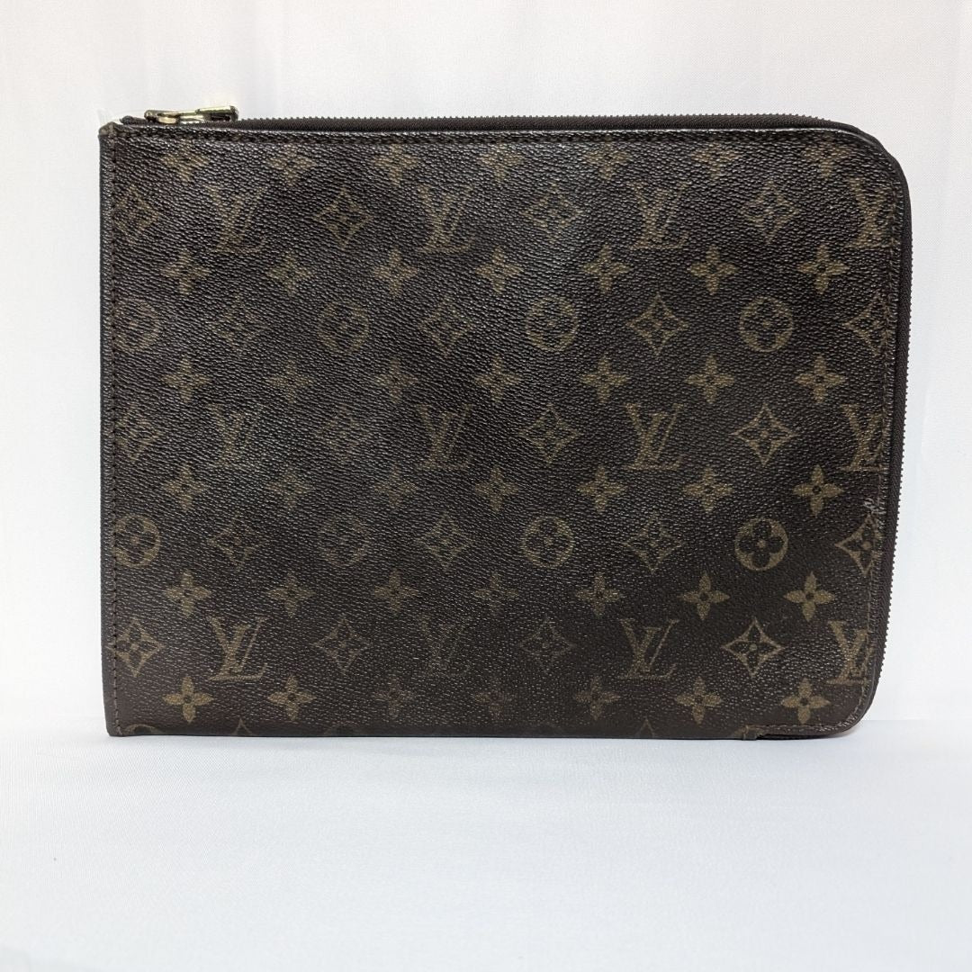 Louis Vuitton Poche Document Monogram Clutch